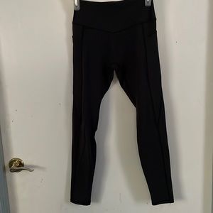 Curves n Combatboots black leggings